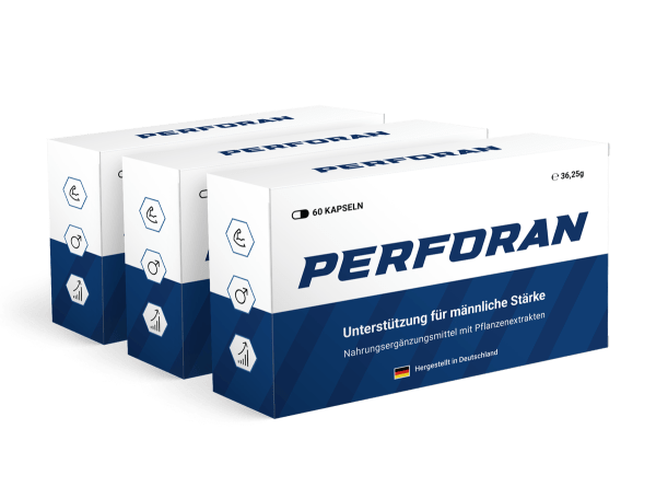 Perforan Gélules - Complément alimentaire 100% naturel pour vitalité masculine